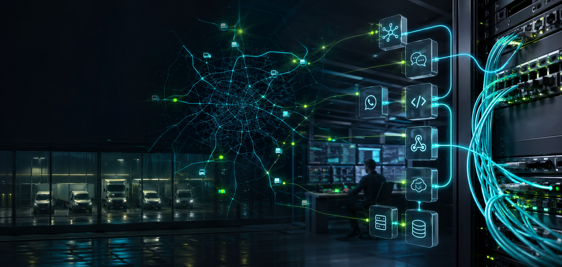 Conecta al stack que ya operas.