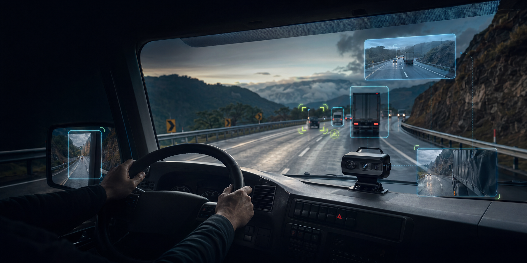 Cada kilómetro, en cámara.